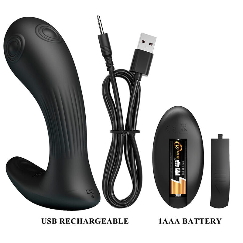 PRETTY LOVE - MIRABELLE PROSTATE VIBRATOR WITH REMOTE CONTROL