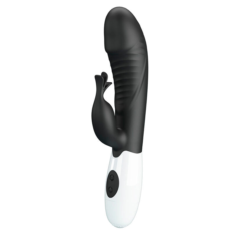 PRETTY LOVE - RASMUSSEN 30 FUNCTION RABBIT VIBRATOR BLACK