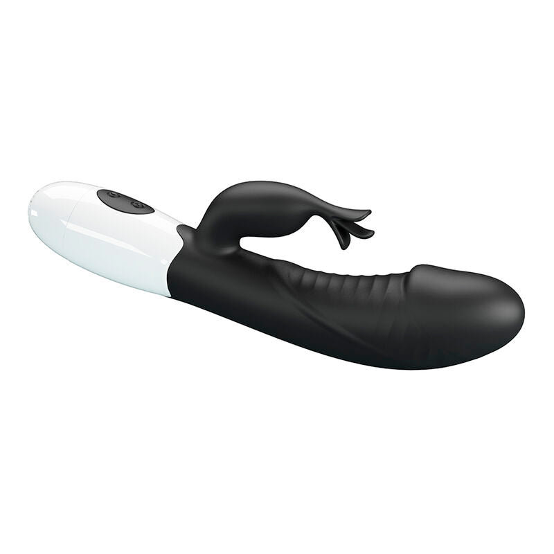 PRETTY LOVE - RASMUSSEN 30 FUNCTION RABBIT VIBRATOR BLACK