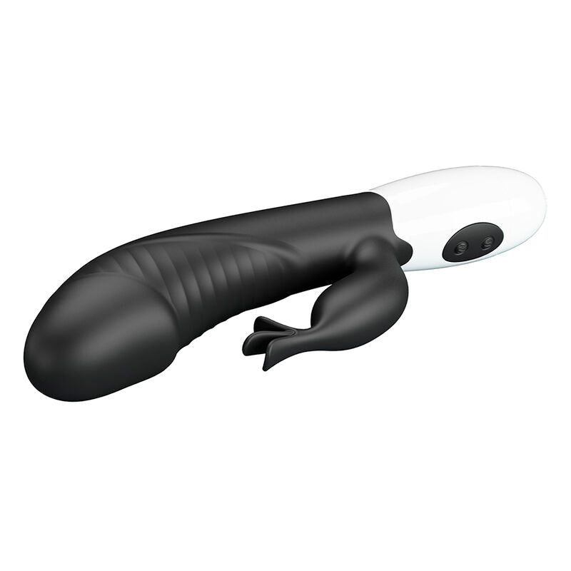 PRETTY LOVE - RASMUSSEN 30 FUNCTION RABBIT VIBRATOR BLACK