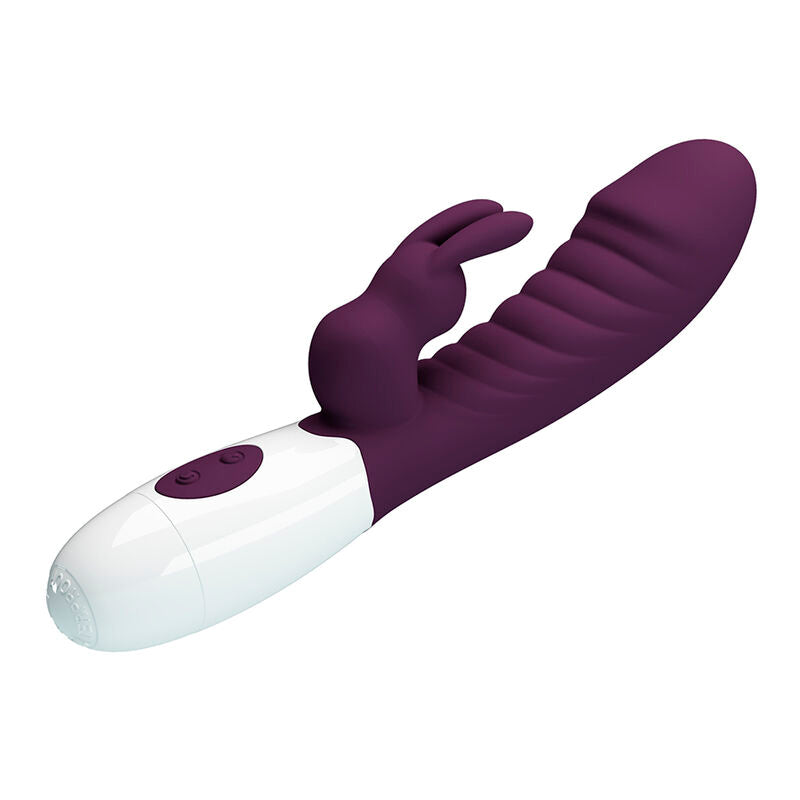 PRETTY LOVE - NAUGHTY BUNNY 30 FUNCTION RABBIT VIBRATOR PURPLE