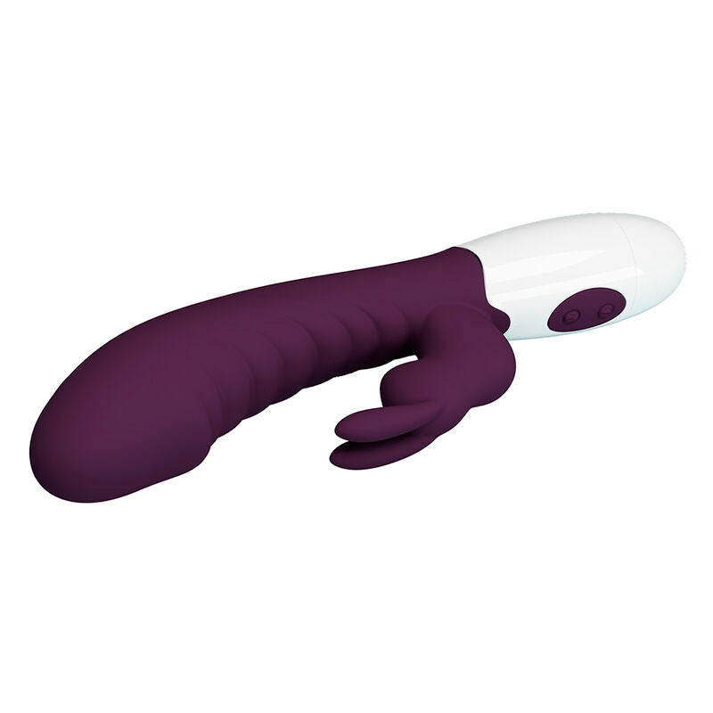 PRETTY LOVE - NAUGHTY BUNNY 30 FUNCTION RABBIT VIBRATOR PURPLE