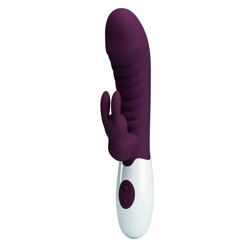 PRETTY LOVE - NAUGHTY BUNNY 30 FUNCTION RABBIT VIBRATOR PURPLE