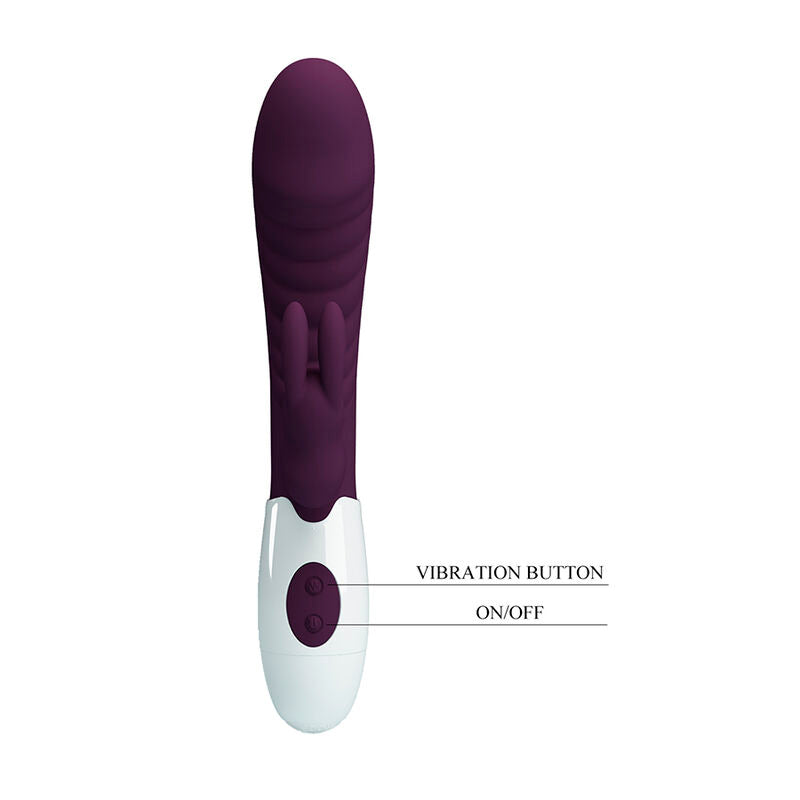 PRETTY LOVE - NAUGHTY BUNNY 30 FUNCTION RABBIT VIBRATOR PURPLE