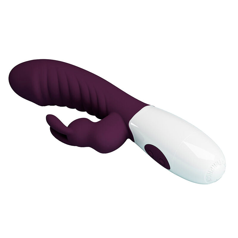 PRETTY LOVE - NAUGHTY BUNNY 30 FUNCTION RABBIT VIBRATOR PURPLE