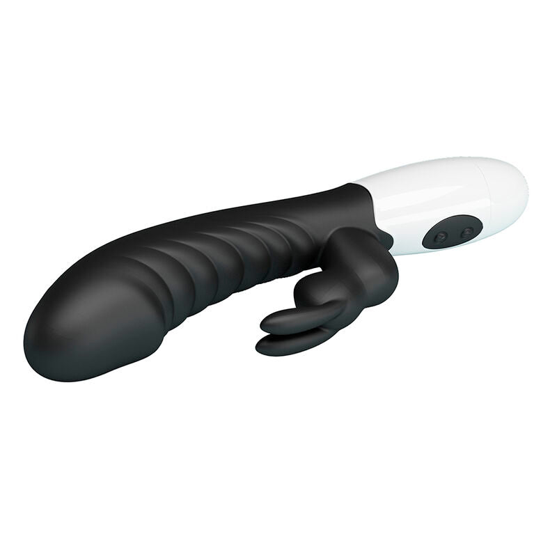 PRETTY LOVE - NAUGHTY BUNNY 30 FUNCTION RABBIT VIBRATOR BLACK