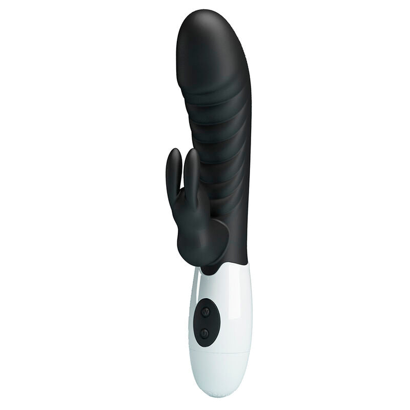 PRETTY LOVE - NAUGHTY BUNNY 30 FUNCTION RABBIT VIBRATOR BLACK