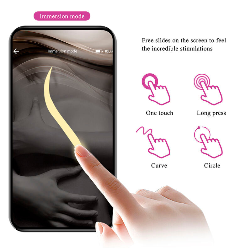 PRETTY LOVE - KLAY THRUSTING EGG VIBRATOR APP CONTROL PURPLE