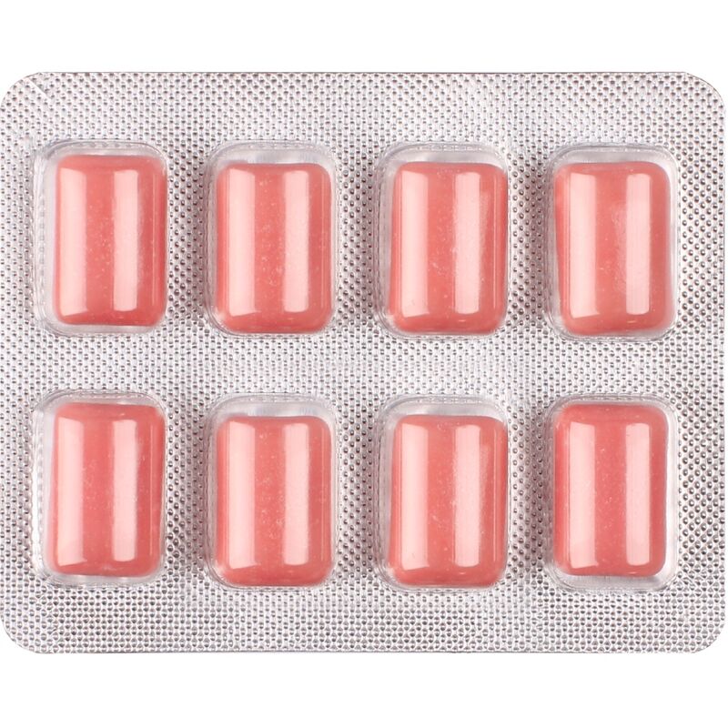 WUG Climax - Functional chewing gum with Maca, Damiana and Ginseng to enhance desire and intimate vitality. BLISTER 8 UNITS