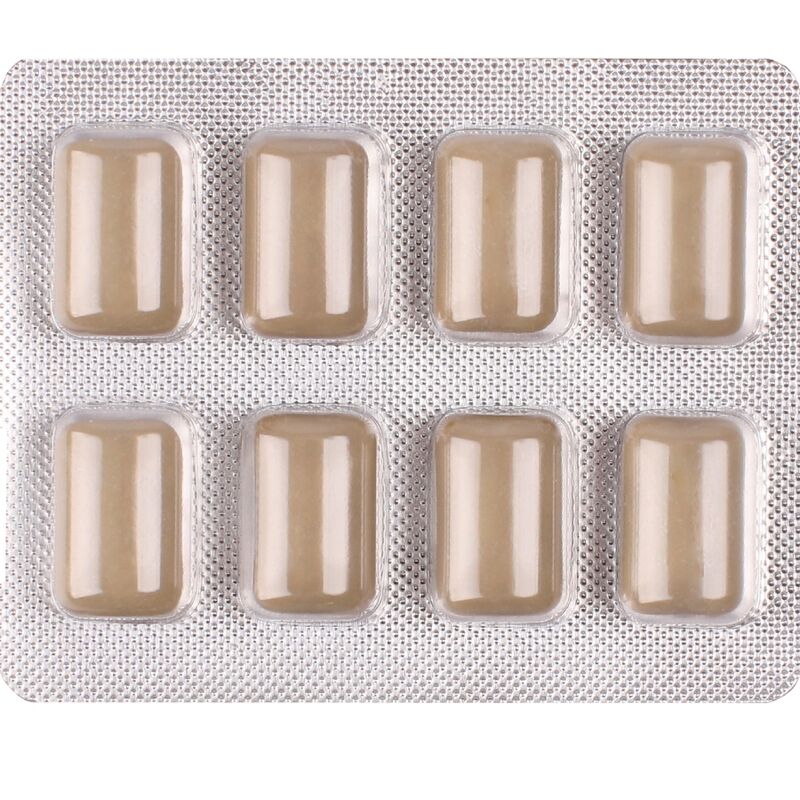 WUG Off - The functional chewing gum that helps you relax and sleep better. BLISTER OF 8 PACKS