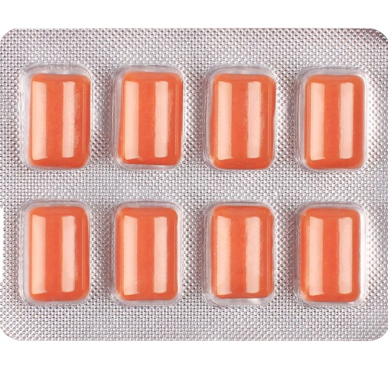 WUG Multivit - The functional chewing gum that strengthens your defenses every day. BLISTER OF 8 UNITS