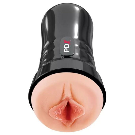 PDX EXTREME - REALISTYCZNY SAMOLUBRYKOWANY MASTURBATOR Z SUPER PRZEPYSZNYMI USTAMI