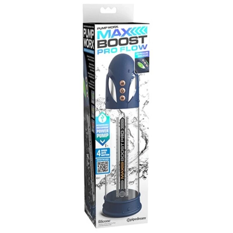 PUMP WORX - MAX BOOST PRO FLOW BLUE VACUUM PUMP 30.5 CM