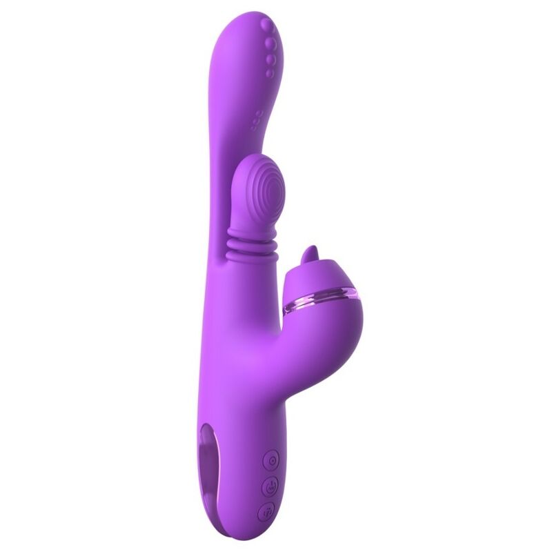 FANTASY FOR HER - INTIMOTION PULSE PRO VIBE RABBIT VIBRATOR PURPLE