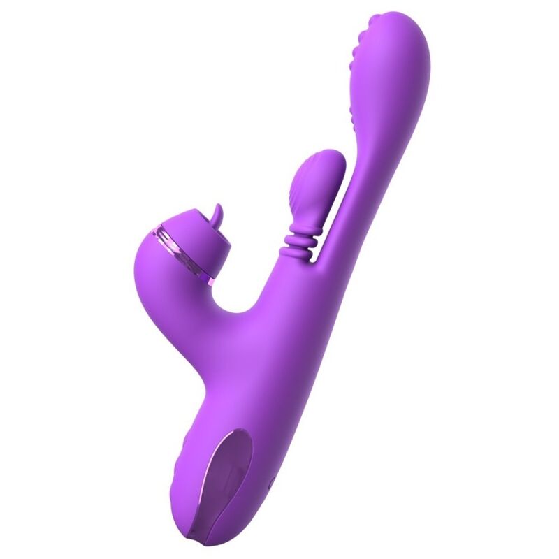 FANTASY FOR HER - INTIMOTION PULSE PRO VIBE RABBIT VIBRATOR PURPLE
