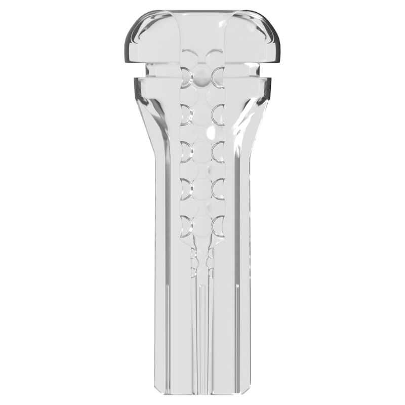PDX ELITE - VIEWTUBE VAC XXL TRANSPARENT STROKER WITH SUCTION PUMP 27.3 CM