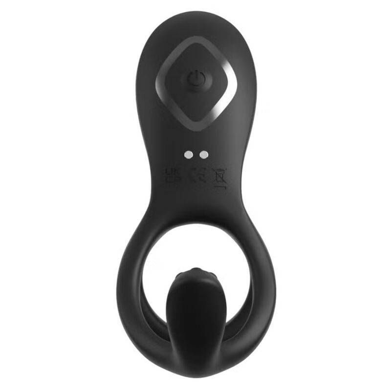 FANTASY C-RINGZ - ULTIMATE COUPLES CAGE MAX VIBRATING COCK RING 19.5 CM
