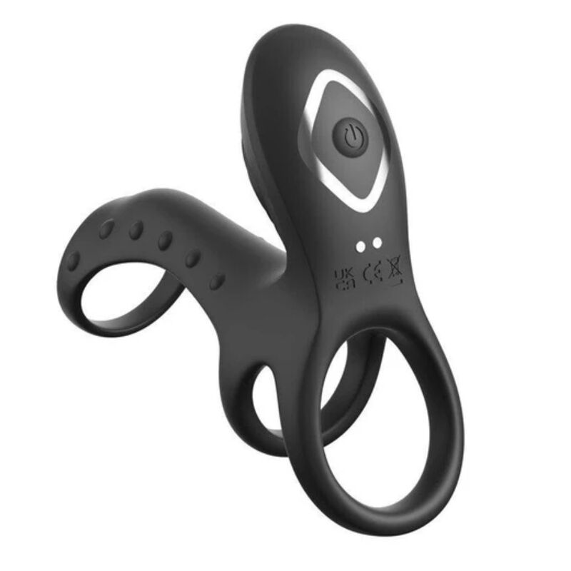 FANTASY C-RINGZ - ULTIMATE COUPLES CAGE PRO VIBRATING COCK RING 19.5 CM