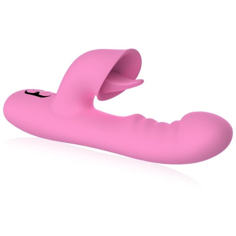 NALONE - T-MAY RABBIT VIBRATOR WITH PUSH AND OSCILLATING MOTION