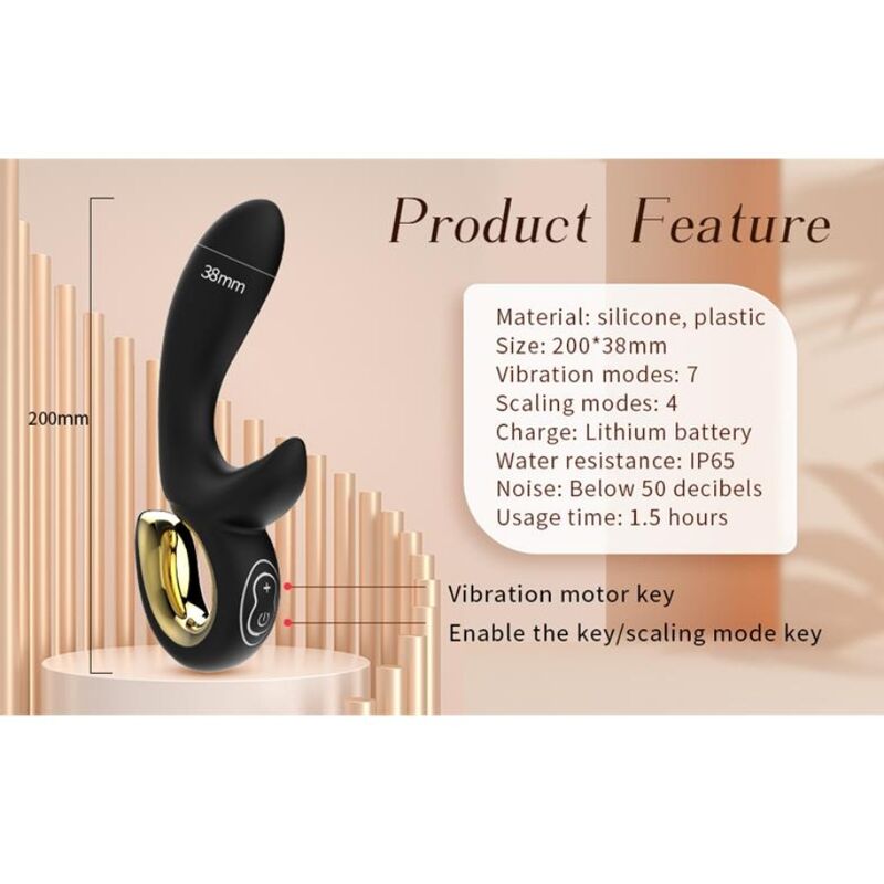 NALONE - LULU RABBIT VIBE WITH THRUSTING BLACK