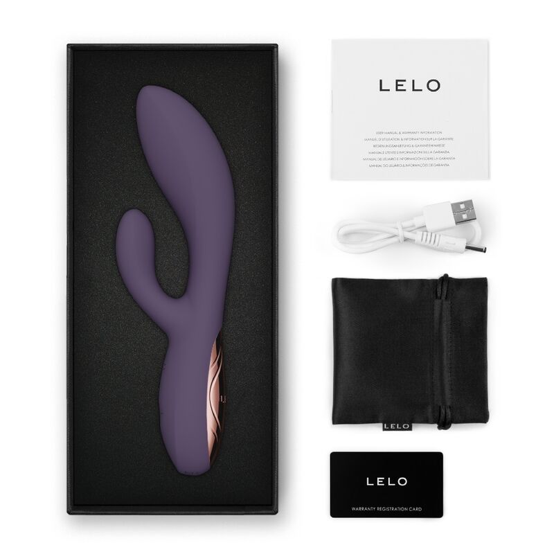 LELO - INA THRUST RABBIT THRUSTING VIBRATOR PURPLE