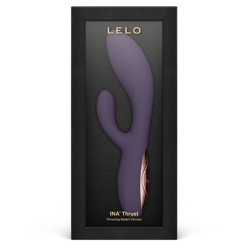 LELO - INA THRUST RABBIT THRUSTING VIBRATOR PURPLE