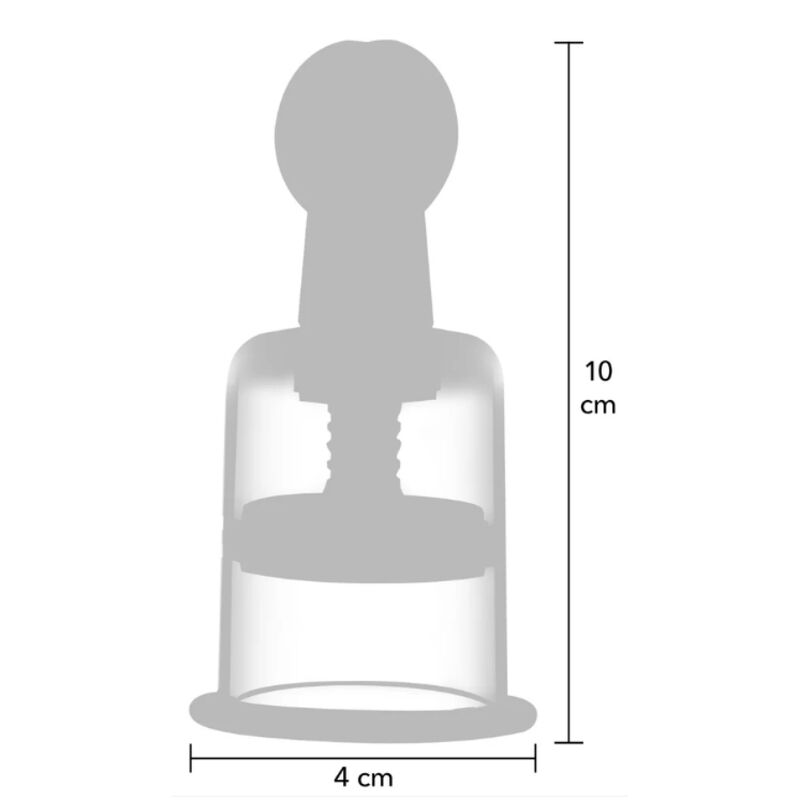 SHE.E.O - SUCTION CUP FOR NIPPLE AND CLITORIS S/M