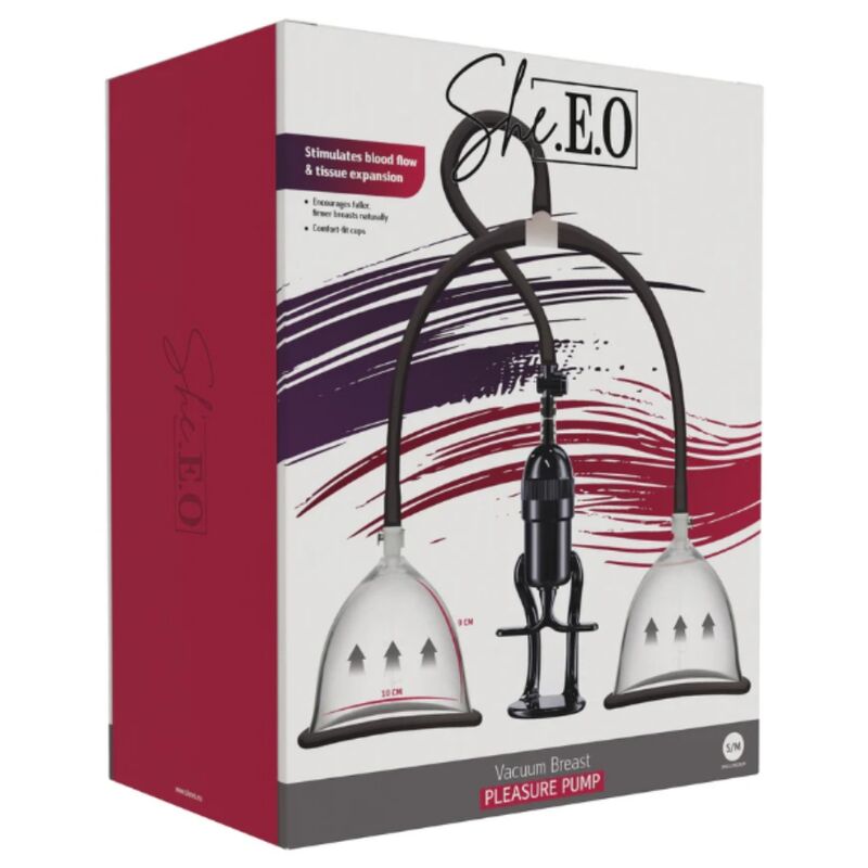 SHE.E.O - BREAST VACUUM PUMP S/M