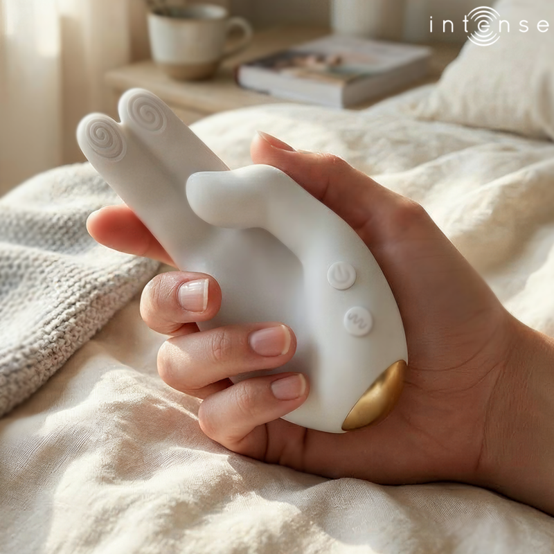 INTENSE - JIMMY HAND-SHAPED MULTIFUNCTION STIMULATOR WITH VIBRATION AND HEAT
