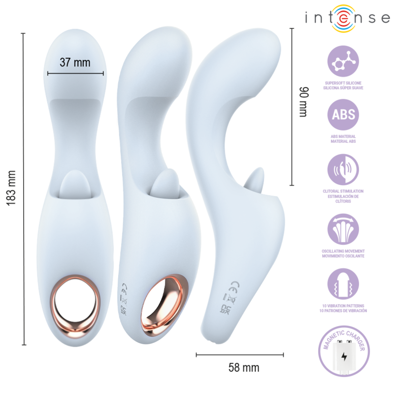 INTENSE - ANYA MULTIFUNCTION VIBRATION AND MOVEMENT STIMULATOR