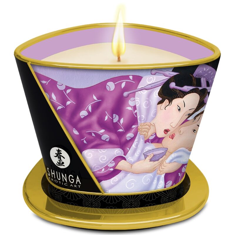 SHUNGA - MASSAGE CANDLE LAVANDER 170 ML