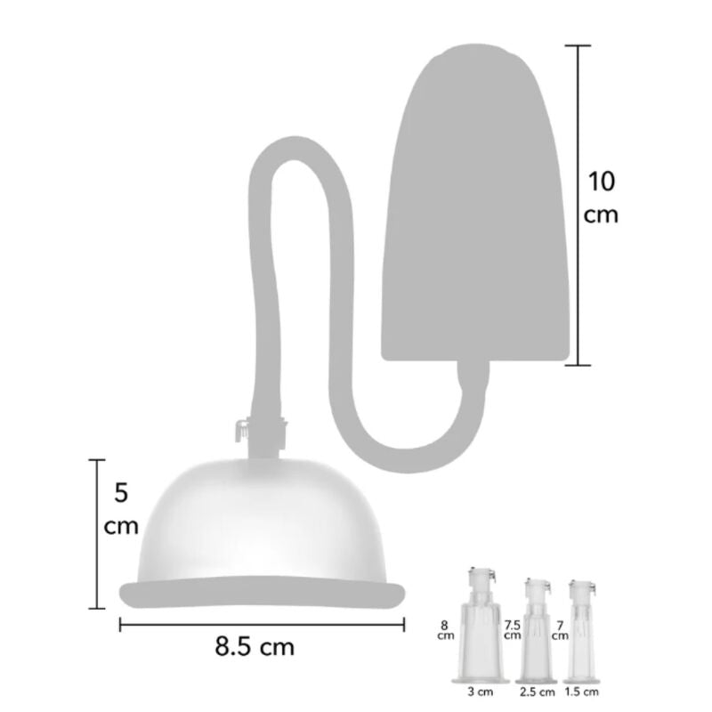 SHE.E.O - AUTOMATIC VACUUM PUMP FOR VAGINA AND CLITORIS BLACK