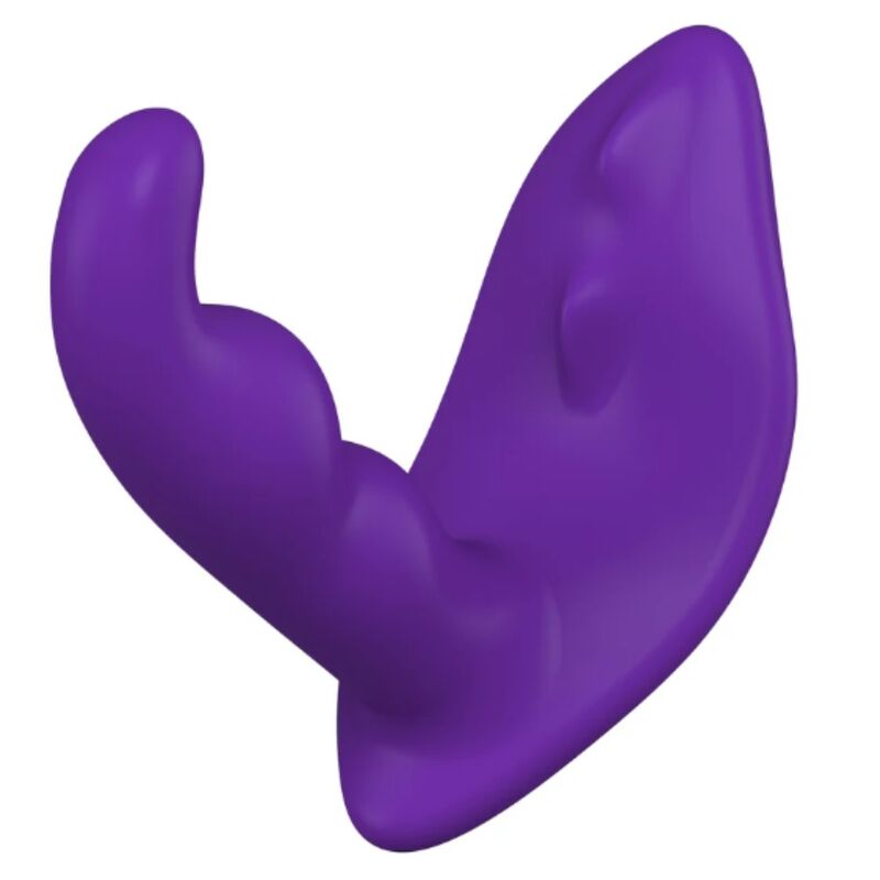 SHE.E.O - ROTATING VIBRATING ANAL STIMULATOR WITH REMOTE CONTROL - PURPLE