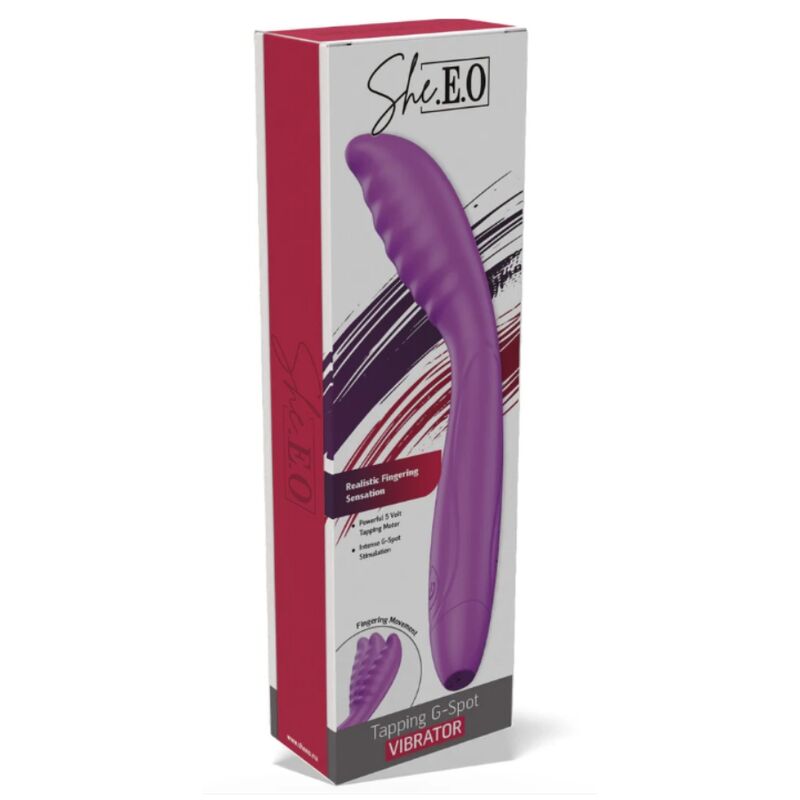 SHE.E.O - PURPLE G-SPOT TAPPING VIBRATOR