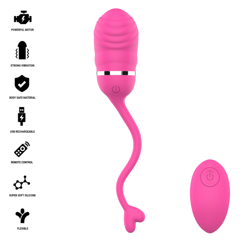 INTENSE - SOOKIE REMOTE CONTROL VIBRATING EGG PINK