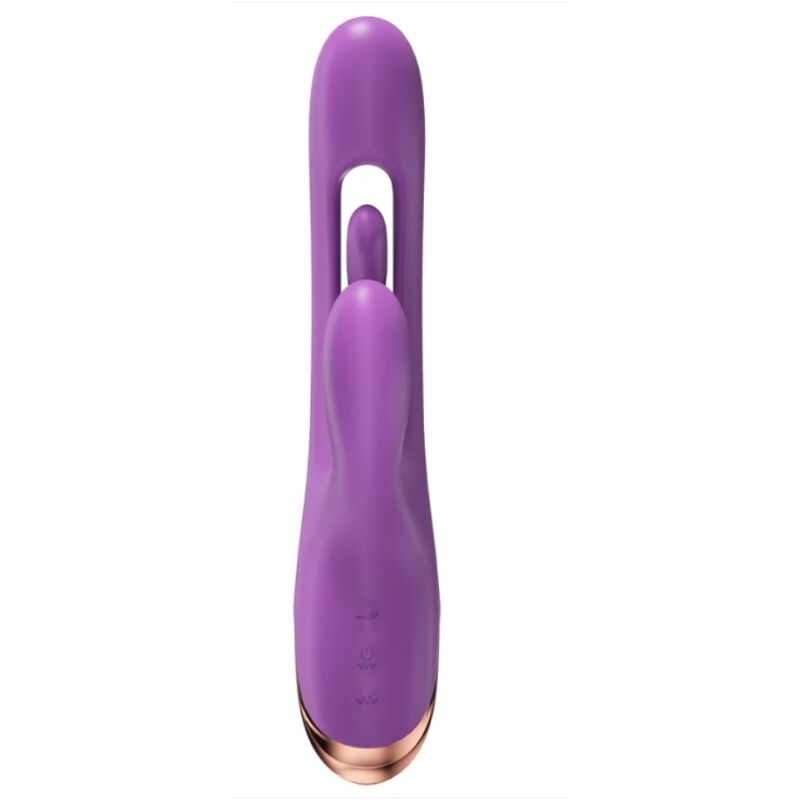 SHE.E.O - RABBIT G-SPOT VIBRATOR WITH DIGITAL MOVEMENT PURPLE