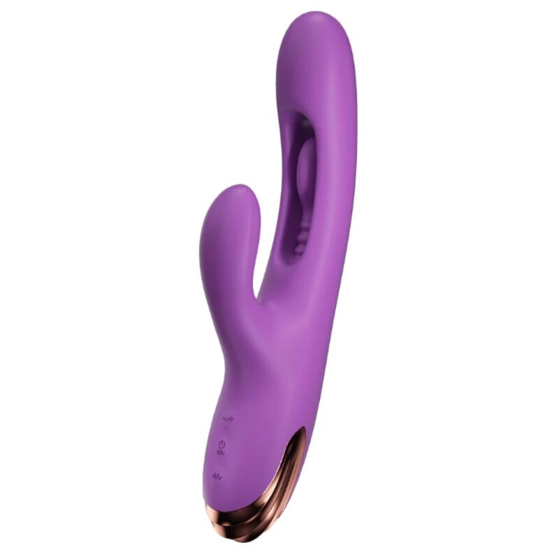 SHE.E.O - RABBIT G-SPOT VIBRATOR WITH DIGITAL MOVEMENT PURPLE