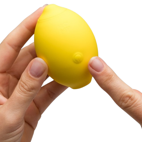 ROMP - LEMON CRUSH PLEASURE AIR CLITORAL STIMULATOR YELLOW