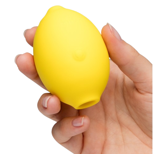 ROMP - LEMON CRUSH PLEASURE AIR CLITORAL STIMULATOR YELLOW