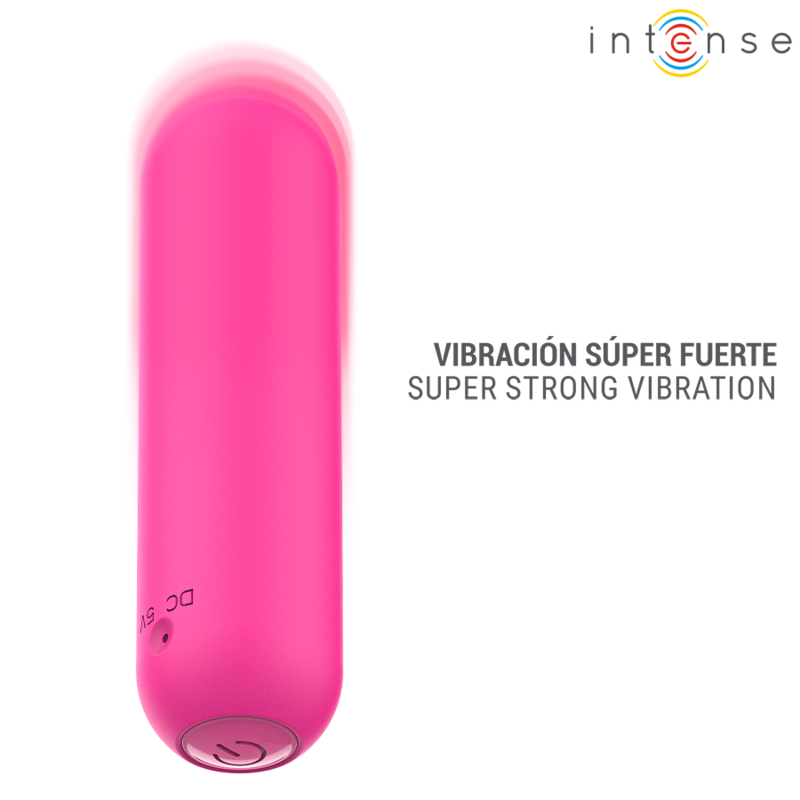 INTENSE - JUDY RECHARGEABLE VIBRATING BULLET WITH REMOTE CONTROL PINK
