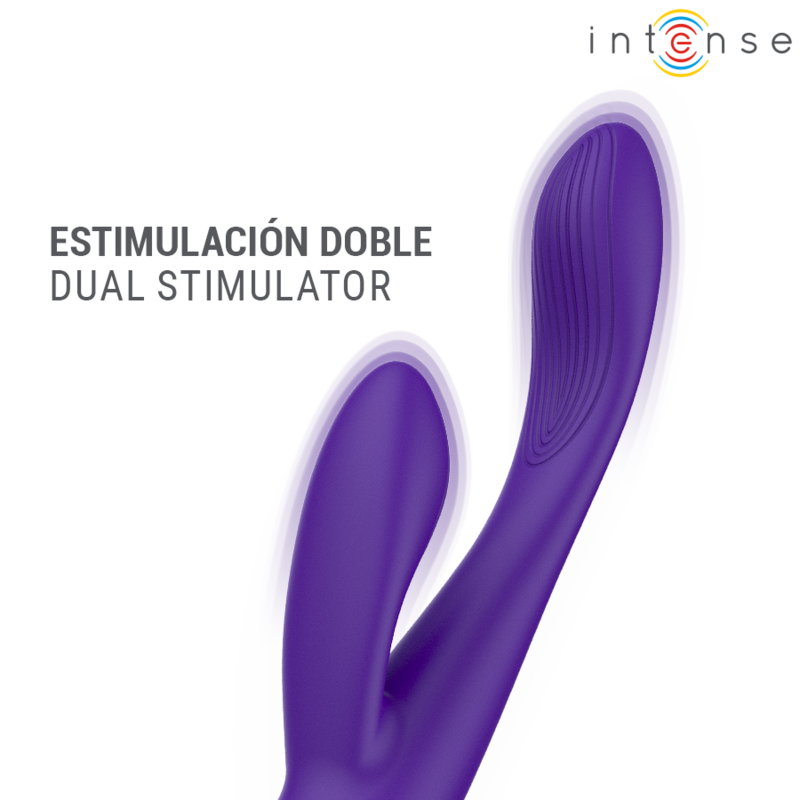 INTENSE - PAOLO RECHARGEABLE RABBIT STIMULATOR FOR G-SPOT AND CLITORIS