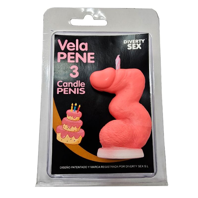DIABLO PICANTE - PENISLJUS I FORM AV SIFFRAN 3 ROSA