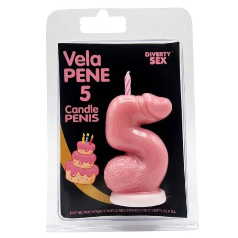 DIABLO PICANTE - PENISLJUS I FORM AV SIFFRAN 5 ROSA