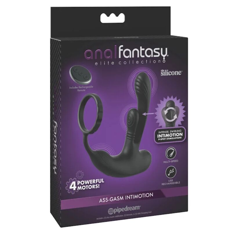 ANAL FANTASY ELITE - ASS-GASM INTIMOTION RECHARGEABLE ANAL & PERINEAL STIMULATOR