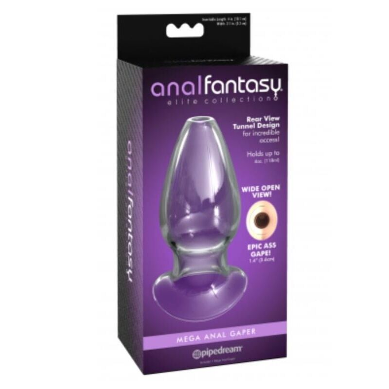 ANAL FANTASY ELITE - MEGA ANAL GAPER CLEAR ANAL PLUG