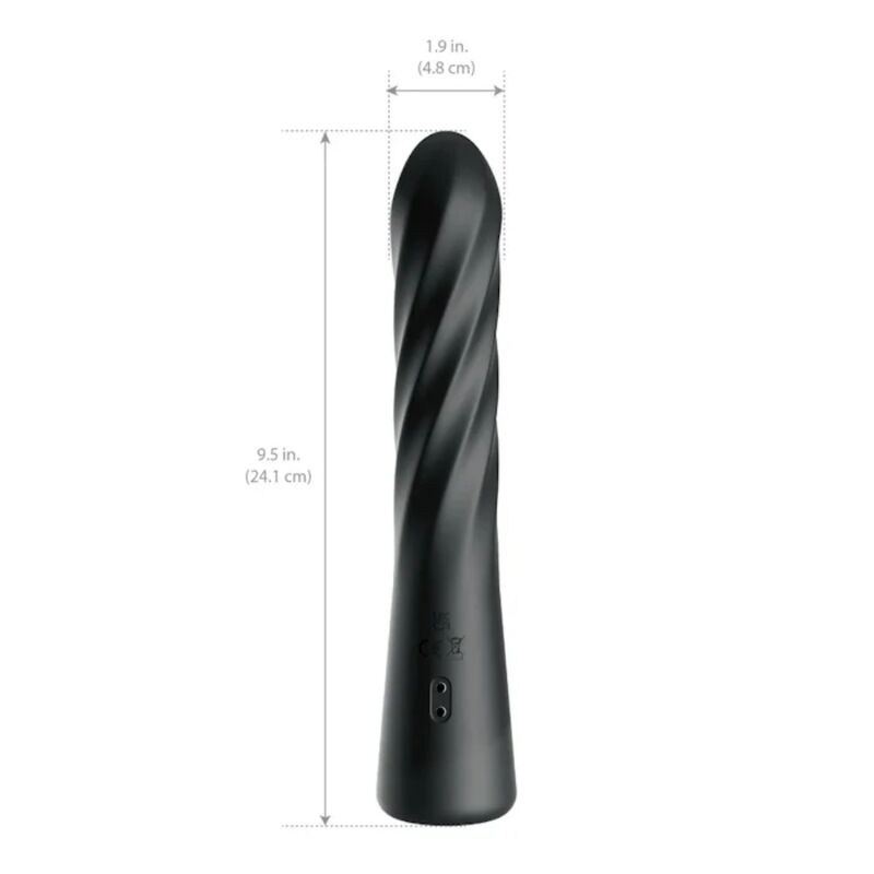ANAL FANTASY ELITE - TWIST ECSTASY RECHARGEABLE ROTATING ANAL STIMULATOR