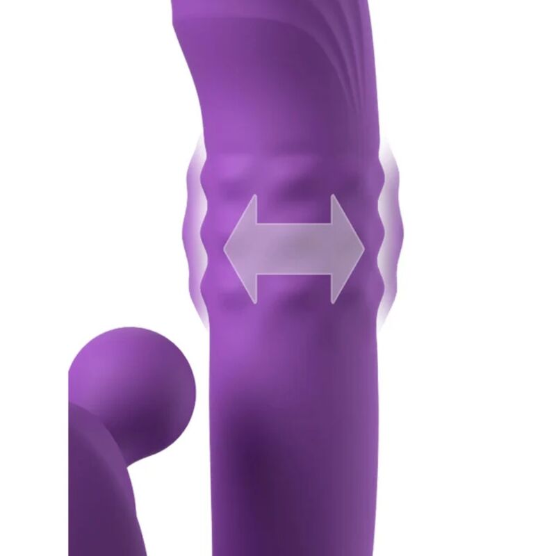 FANTASY FOR HER - HARMONI PRO PURPLE G-SPOT & CLITORAL RABBIT VIBRATOR