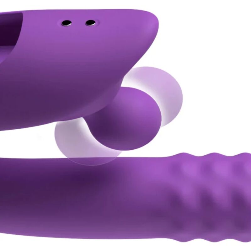 FANTASY FOR HER - HARMONI PRO PURPLE G-SPOT & CLITORAL RABBIT VIBRATOR