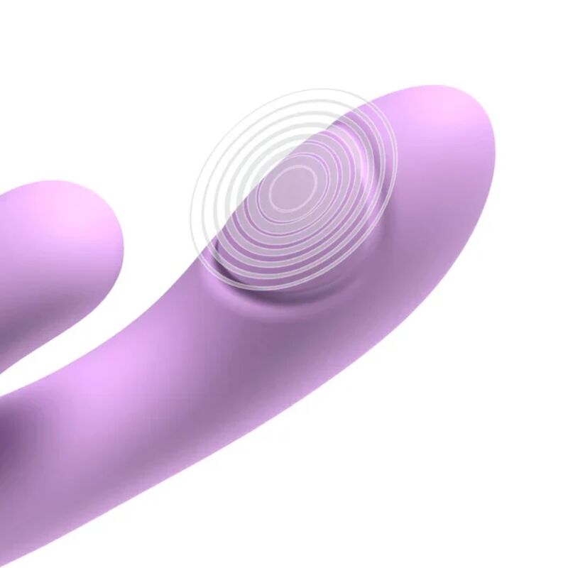 FANTASY FOR HER - INTIMOTION FLUTTER PRO PURPLE G-SPOT & CLITORAL RABBIT VIBRATOR