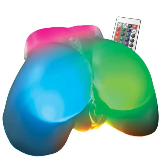 PDX ELITE - GO-GO BOOTY LED MEGA OŚWIETLONY MĘSKI MASTURBATOR